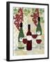 Wine and Bottles-Bee Sturgis-Framed Art Print