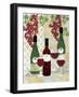 Wine and Bottles-Bee Sturgis-Framed Art Print