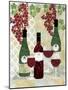 Wine and Bottles-Bee Sturgis-Mounted Art Print