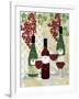 Wine and Bottles-Bee Sturgis-Framed Art Print