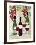 Wine and Bottles-Bee Sturgis-Framed Art Print