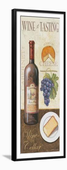 Wine and Cheese 1-John Zaccheo-Framed Giclee Print