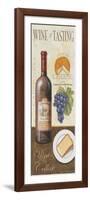 Wine and Cheese 1-John Zaccheo-Framed Giclee Print