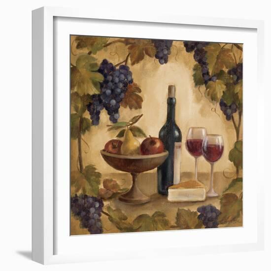 Wine and Cheese I-Silvia Vassileva-Framed Art Print
