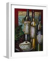 Wine and Cheese I-Jennifer Garant-Framed Giclee Print