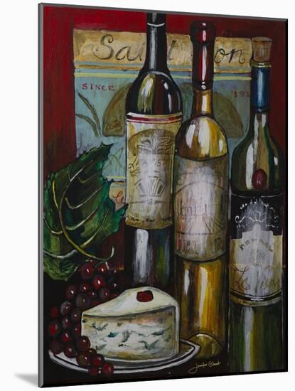 Wine and Cheese I-Jennifer Garant-Mounted Giclee Print