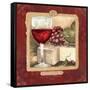 Wine and Cheese I-Elizabeth Medley-Framed Stretched Canvas
