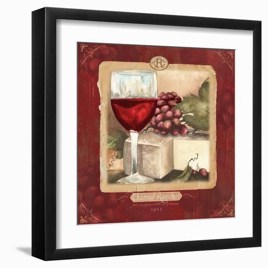 Wine and Cheese I-Elizabeth Medley-Framed Art Print
