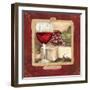 Wine and Cheese I-Elizabeth Medley-Framed Art Print