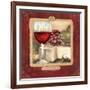 Wine and Cheese I-Elizabeth Medley-Framed Art Print