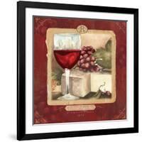 Wine and Cheese I-Elizabeth Medley-Framed Art Print