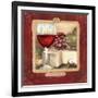 Wine and Cheese I-Elizabeth Medley-Framed Art Print