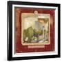 Wine and Cheese II-Elizabeth Medley-Framed Art Print