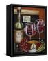 Wine and Cheese III-Jennifer Garant-Framed Stretched Canvas