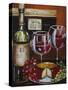 Wine and Cheese III-Jennifer Garant-Stretched Canvas