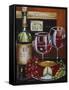 Wine and Cheese III-Jennifer Garant-Framed Stretched Canvas