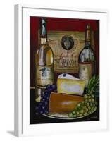 Wine and Cheese IV-Jennifer Garant-Framed Giclee Print