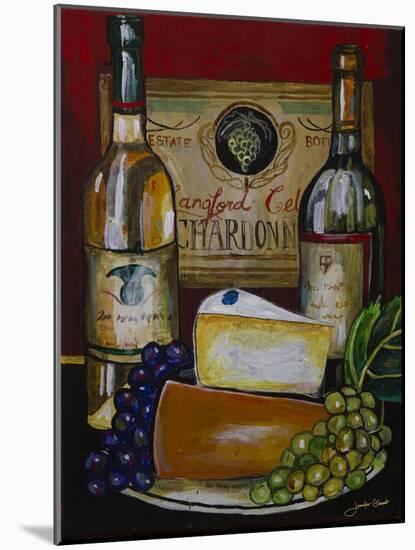 Wine and Cheese IV-Jennifer Garant-Mounted Giclee Print