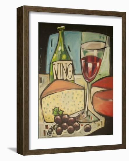 Wine and Cheese Please-Tim Nyberg-Framed Giclee Print