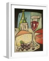 Wine and Cheese Please-Tim Nyberg-Framed Giclee Print