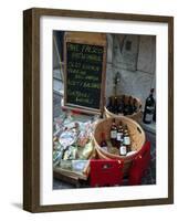 Wine and Cheese Shop, Lake Garda, Bardolino, Italy-Lisa S^ Engelbrecht-Framed Photographic Print