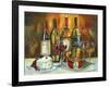 Wine and Cheese-Jennifer Garant-Framed Giclee Print