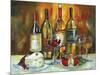 Wine and Cheese-Jennifer Garant-Mounted Giclee Print