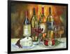 Wine and Cheese-Jennifer Garant-Framed Giclee Print