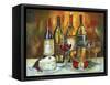 Wine and Cheese-Jennifer Garant-Framed Stretched Canvas