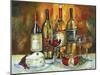 Wine and Cheese-Jennifer Garant-Mounted Premium Giclee Print