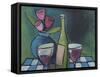 Wine and Flower-Tim Nyberg-Framed Stretched Canvas