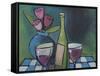 Wine and Flower-Tim Nyberg-Framed Stretched Canvas