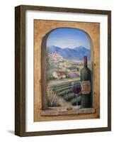 Wine and Lavender-Marilyn Dunlap-Framed Art Print