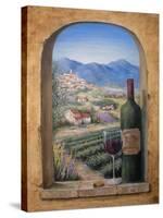 Wine and Lavender-Marilyn Dunlap-Stretched Canvas