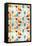 Wine and Martini Glass Pattern-Lantern Press-Framed Stretched Canvas