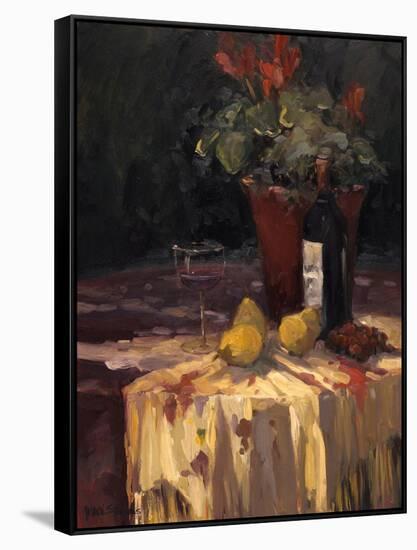 Wine and Pairs-Allayn Stevens-Framed Stretched Canvas