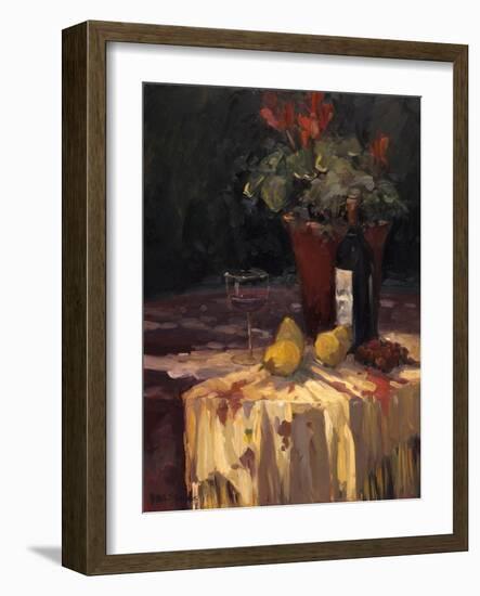 Wine and Pairs-Allayn Stevens-Framed Art Print