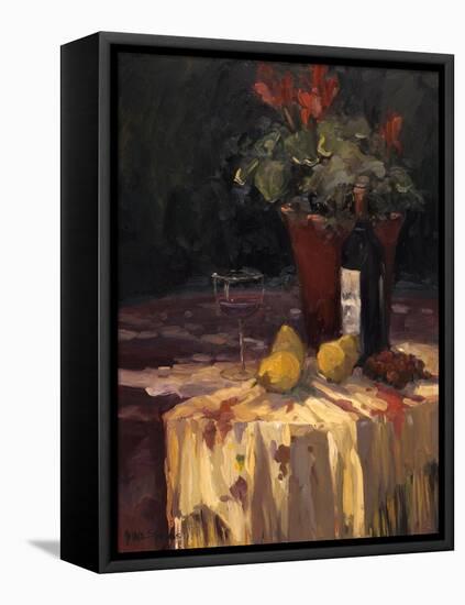 Wine and Pairs-Allayn Stevens-Framed Stretched Canvas