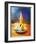 Wine And Pear-Ata Alishahi-Framed Giclee Print