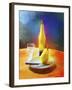 Wine And Pear-Ata Alishahi-Framed Giclee Print