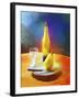 Wine And Pear-Ata Alishahi-Framed Giclee Print