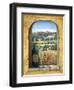 Wine and Poppies II-Marilyn Dunlap-Framed Art Print