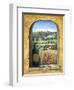 Wine and Poppies II-Marilyn Dunlap-Framed Art Print