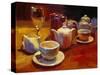 Wine and Tea, London-Pam Ingalls-Stretched Canvas