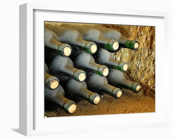 Wine at Quinta Do Casal Das Freiras. Tomar, Portugal-Mauricio Abreu-Framed Photographic Print