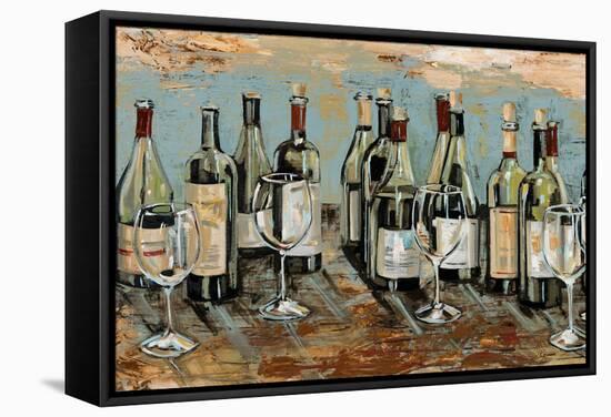 Wine Bar II-Heather A^ French-Roussia-Framed Stretched Canvas