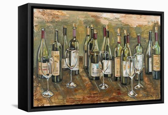 Wine Bar-Heather A. French-Roussia-Framed Stretched Canvas