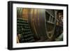 Wine Barrels-Lantern Press-Framed Art Print