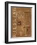 Wine Blueprint III Sepia-Marco Fabiano-Framed Art Print