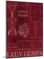 Wine Blueprint IV-Marco Fabiano-Mounted Art Print